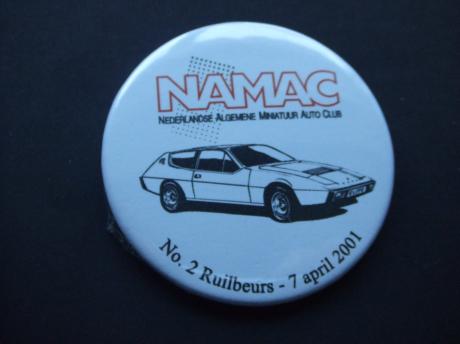 NAMAC ruilbeurs voor miniatuurauto's in Houten, No2, 7-4-2001. Lotus Elite 503 , 1978 wit